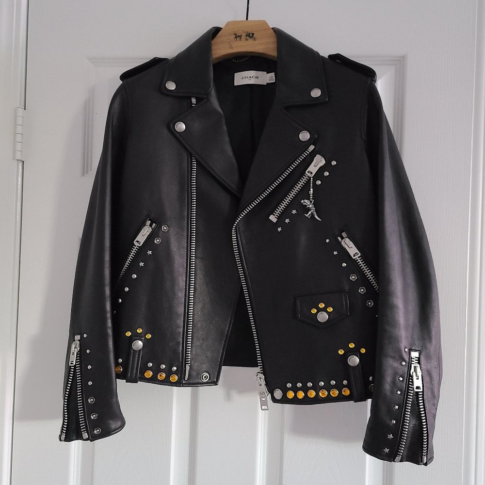 Coach Woman's Leather Jacket
